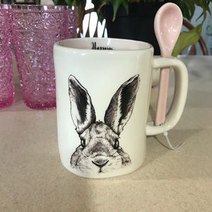 BRAND NEW HAPPY EASTER MUG WITH SPOON